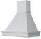 > Cappa classica STOCK 90 rustica MD rigato laccato bianco motore B52