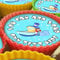 20 x Personalised Boat 5cm High Resolution Cupcake Toppers
