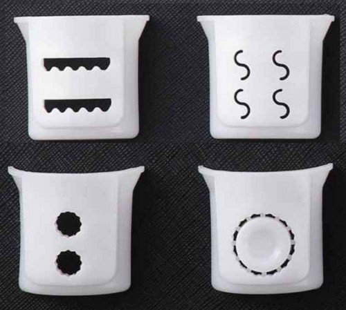 Sirge 4 newtra 02 Boîte 4 trafile pour [Biscuits Casarecce Grissini Rigatoni] Machine pour la pâte Sirge pastamagic