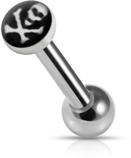 Monster Piercing 3MM Schädel Logo Bild 16 Gauge 316L Chirurgenstahl Knorpel Helix Tragus Piercing Schmuck