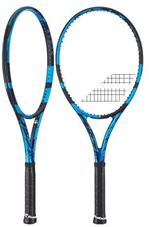 Babolat Tennisracket - Blau, Fortgeschritten, 3.1E+2 Gramm, Graphitrahmen, Kunststoffschaft, 4 Zoll Griff, ATP Tour oder WTA Tour, Tennisracket