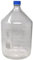 Karter Scientific 10000ml Glass Round Media Storage Bottles with GL45 Screw Cap, 3.3 Borosilicate, (Single)
