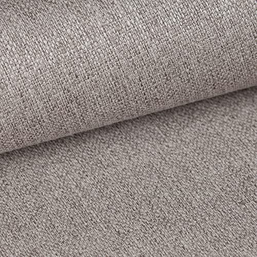 HEKO PANELS Atena Polsterstoff Möbelstoff Meterware - z.B. Stoff für Stühle oder Eckbank Bezug - Beige II