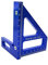 CDIYTOOL Aluminium-Legierung, Sattel-Layout, Vierkantlehre, 45/90 Grad Winkel, T-Lineal, 3D-Gehrungswinkel, Holzbearbeitung, Messwerkzeug für Tischler (blau)