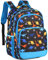 VASCHY Kinderrucksack, Schulrucksack, große Kapazität, für Mädchen, Jungen, Schulranzen, Grundschulranzen, Einhorn, Dinosaurier, mit mehreren Fächern und Seitentaschen, für Kinder 6-10 Jahre,