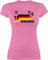 Shirt Damen - 2026 Fussball WM Fanartikel - Deutschland Trikot mit Name und Nummer Germany - L - Rosa - Deutschland. Tshirt em Trikots fußball German Funshirts für Frauen Deutschland-t-Shirt