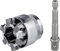 Treki Clé à Douille Réglable Universelle Douille Universelle 10-19 mm Cliquet Clé à Cliquet 3/8-3/4'' Outils à Main Clé avec Adaptateur 65mm pour Clé à Cliquet Perceuse électrique