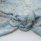 Tessuto pile al metro cinigliato con disegno pecorelle su fondo celeste, tessuto pile al metro per neonati, tessuto pile morbido, idoneo per abbigliamento vario, plaid, copertine per letti e culle.