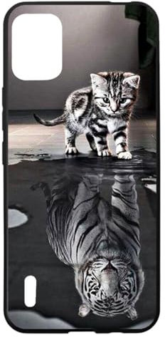 Auotu Soft TPU Silicium Etui Étui Housse Coque Silicone Silikon Cover Silicon Case pour Nokia C12 / C12 Plus / C12 Pro Smartphone (Mode 10)