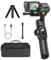 3-Axis Handheld Gimbal Stabilizer for GoPro MAX/Hero 9/8/7/6/5, Max Lens Width 75mm, 24Hrs Max Runtime, USB Type-C Port for Power Supply and Control, Black