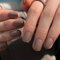 Faux Ongles Court MouyouGlow,Carré Muted Marron Unicolore Maté Press on Nails avec Colle à Ongles,Coffee Chocolate Brown Matt Acryl Fake Nails