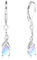 DMNQ Boucles D'Oreilles Pendantes En Argent Avec Pierre De Lune Bijoux Pierre De Lune Pierre De Lune Boucles D'Oreilles Boucle Oreille Femme Boucle Doreille Femme Argent