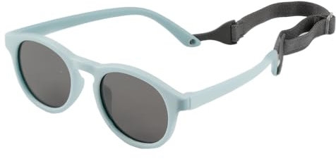 Gafas de Sol Polarizadas para Bebé con Correa Ajustable Protección UV400 Polarizadas Niños Gafas de Sol Flexible Recién Nacido Gafas para Bebés de 0 a 36 Meses, Recién Nacidos, Niños y Niñas