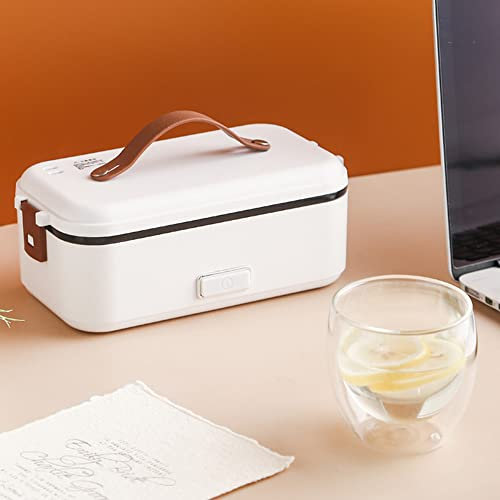 ZLJSHZS Scaldavivande Elettrico, Portatile 3 in 1 12V 24V 220V per Auto/Camion/casa - Scaldavivande Elettrico da 300 W PP