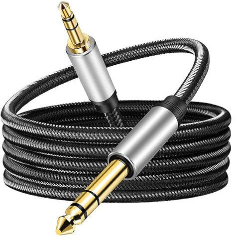 3.5mm Aux Stereo Audio Cable Cord for Sony SRS-XG300 X-Series XP500 X/XV900 X//ULT Field/1/ULT Field 7 Speaker, Compatible with TV, PC, Computer Monitor PS5/PS4 / Xbox One Controller
