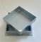 SERVICEWEBSHOP | Chiusino Zincato a Scomparsa - Sigillo Porta Pavimenti in Acciaio, Botola con Maniglia Omaggio Ideale per Interni ed Esterni, Resistente e Facile da Installare (H8 CM, CM 30X30)
