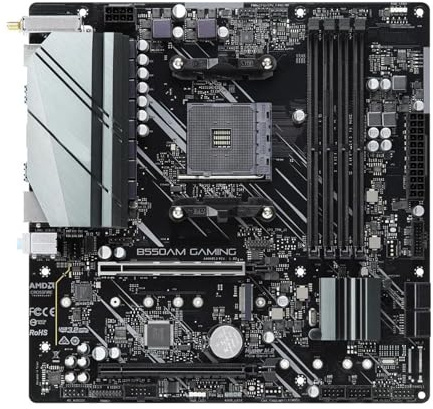 Schede madri Fit For ASRock B550AM GAMING supporta CPU Ryzen 9 5900X 3900X 7 5800x3D 5700x3D 5600X 5600G AMD B550 DDR4 HDMI MATX
