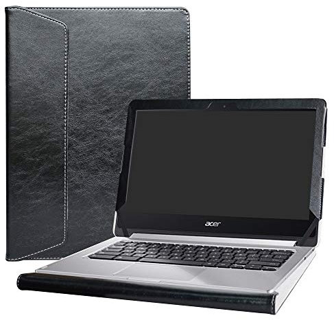 Alapmk Schutz Abdeckung Hülle für 13.3 Acer Chromebook R13 R 13 CB5-312T/Acer Spin 5 13 SP513-52N SP513-53N Series Laptop[Warning:Not fit Acer Spin 5 13 SP513-51 SP513-51N],Schwarz