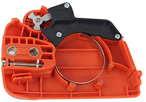 Nikou Tapa Freno Cadena - Cubierta de piñón de embrague Conjuntos de freno de cadena Se ajusta a Husqvarna 235 235E 236 240 Motosierra