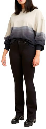 Levi's Women's 315 Shaping Bootcut Jeans, Black and Black, 26W / 30L