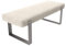 Vant Gepolstert Schlafzimmer Bett Bank - Wohnzimmer & Salon Ottomane - 158 kg Gewicht Kapazität (Wildleder Neutral Sand)