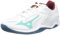 Mizuno Lightning Star Z6 Jr Volleyball-Schuh, Wht Turquoise Mblue, 34.5 EU