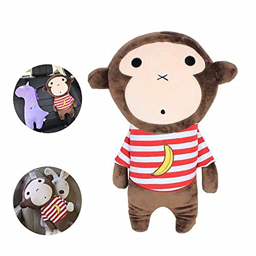 Automobil Kissen Auto Sicherheitsgurt Kissen Verstellbares Autokissen Cartoon Kissen für Kinder, Erwachsene