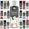 Multi-Purpose White Satin Spray Paint 400ml, Professional Quality Aerosol cans spray for All-Purpose, Interior Exterior & Household for Metal, Wood, Ceramics, Plastic, Walls with Perfect Finish