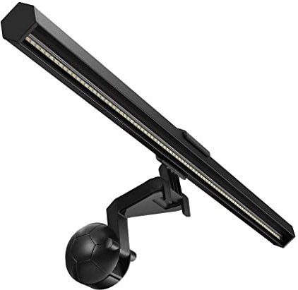 ZCGX Lampe de Moniteur à Capteur Tactile, Lampe de Travail à Del pour Liseuse Électronique pour Le Soin des Yeux, Écran Moniteur Lumière pour Bureau/Bureau/Maison, Alimenté par USB