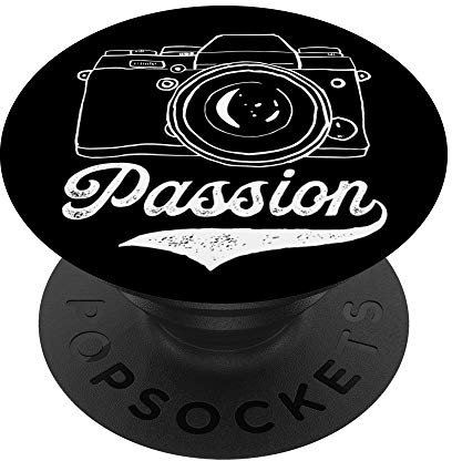 Fotografia Passion Mirrorless Fotocamera Digitale Lens Line Art PopSockets PopGrip Intercambiabile