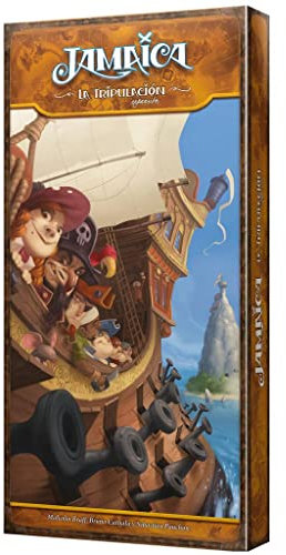 Asmodee | Jamaica La tripulación | Expansión | Juego de Mesa de Estrategia para Adultos y Familias | A Partir de 8 Años | De 2 a 6 Jugadores | 30-60 Minutos por Partida | Español