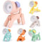 6 Stück Cartoon Mini Nachtlicht, Faltbare Nachtlese Buchlampen,Tragbare Mini Cartoon Tiere Tischlampe Verstellbarer Telefonständer,Niedliche Tier-Schreibtischlampe Für Kinder Studenten Geschenk