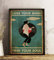 Bioputty Lose Your Mind Find Your Soul, 12 x 8 Inches Vintage Funny Tier Poster Wanddekoration Retro Metal Sign für Wohnzimmer