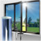 Lifetree One Way Clear Window Film Privacy: Heat Reflective Mirror Window Film for Glass Windows Daytime Anti Glare with Adhesive, UV Window Tint Film Sun Blocker for Home Office (Blue, 44.5 * 400cm)