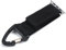 Compatible with Apple Watch Molle Nylon Strap 42/44/45mm series 9/Ultra 2/SE/8/7/6/5/4/3/2/1 key ring tactical belt holder clip iWatch band series accessories black, 42mm Black Nylon Molle