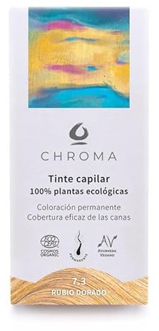 Tinte Chroma BIO Rubio Dorado 7.3-500 gr