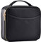 Make up Tasche Make up Koffer Kosmetiktasche Kosmetikkoffer Schminktasche Schminkkoffer Make up Organizer Tasche Make up Bag,PU Leder schwarz