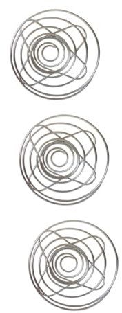 Cabilock 3pezzi Funnel Portatile Acciaio Inossidabile Per Filtri Leggera e Resistente e