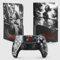Sticker PS 5 Guerrier Dragon, Autocollant pour PS 5 Manga, Console et Manette, Edition Slim Disque, Skin Guerrier PS 5 (2 Manettes)