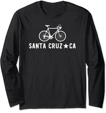 Fahrrad California Santa Cruz T-Shirt Langarmshirt