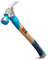 OX Pro 20oz/560g Milled Face Framing Hammer with Magnetic Nail Starter – Forged One Piece Steel Head, Straight Claw End, Curved American Hickory Handle with TPR Grip, OX-P087220