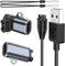 Chargeur Compatible avec Garmin Vivoactive 5/Vivoactive 4/Vivoactive 3/Venu/Venu 2s/Venu 3s/Venu 3/Forerunner 255/Forerunner 55/Forerunner 245 Music, 100cm Câble Chargement pour Venu 3s (1)