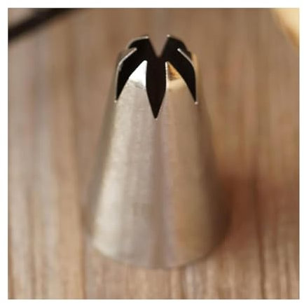 QXSJEDYCH Creme-Piping-Dekor-Düse, Blume, Rose, Zuckerguss-Spitzen, Düsen, Kuchen, Fondant, Backwerkzeug for Zuhause, Cupcake-Dekor