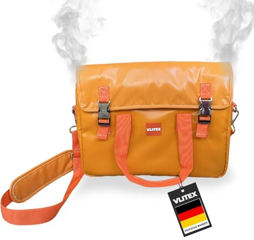 VLITEX Feuertasche | 3 Feuerfeste Lagen | Dokumententasche, Geldtasche, Akkutasche, Laptoptasche etc. | Tasche für Laptops, Akkus, Dokumente, Geld, Batterien etc. | Hochwertig & Zertifiziert