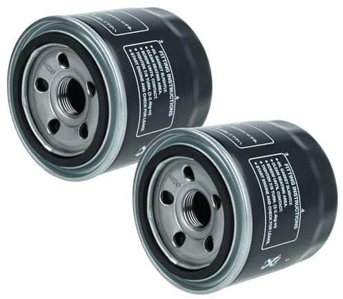 vhbw 2x filtro olio compatibile con Kubota 15241-32094, 15241-32099, 15241-32090, 15241-32092 trattori motori di scavatrici compressori compatti