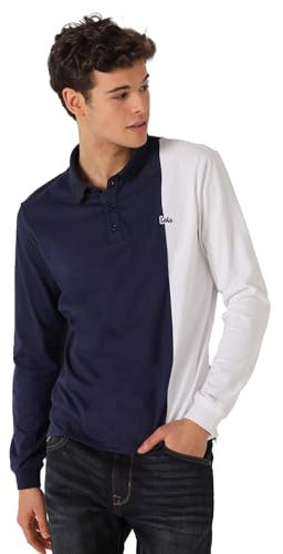 Lois Jeans - Polo Contraste de Manga Larga