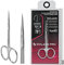 STALEKS PRO by Natury Nails Tijera profesional de cutículas con gancho para zurdos. Manicura. Anillos ergonómicos. Acero inoxidable. Expert SE-13/3