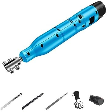 Scie Pneumatique Petit Fichier Électrique Outil De Meulage Alternatif En Métal Frottant Le Fer Mauvais Couteau Machine À Piquer Lime Acier Travail Du Bois(No Sandpaper)