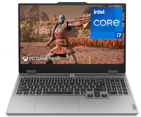 Lenovo Legion LOQ AI-Powered Gaming Laptop - Intel Core i7-13650HX - 15.6 FHD IPS Display, 144Hz - GeForce RTX 5050-16GB Memory - 1TB Storage - G-Sync - Luna Grey