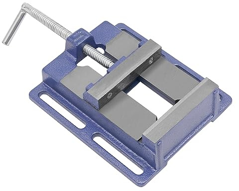 Morsa per macchine da 5 pollici, 100 mm, morsa colonnare, morsa da tavolo, morsa per fresatrici da officina
